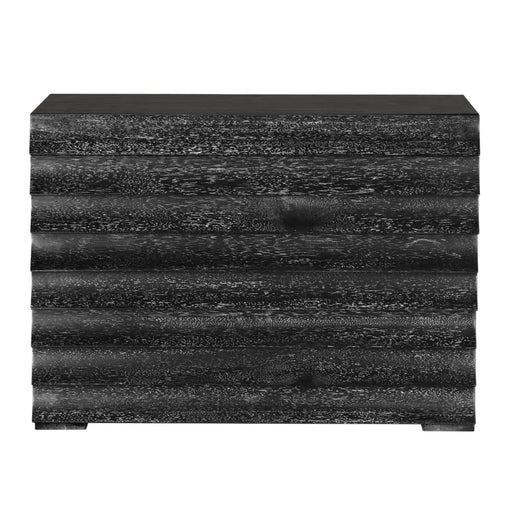 Noir Furniture - Frederico Console Table in Black Walnut - GCON445BKW - GreatFurnitureDeal