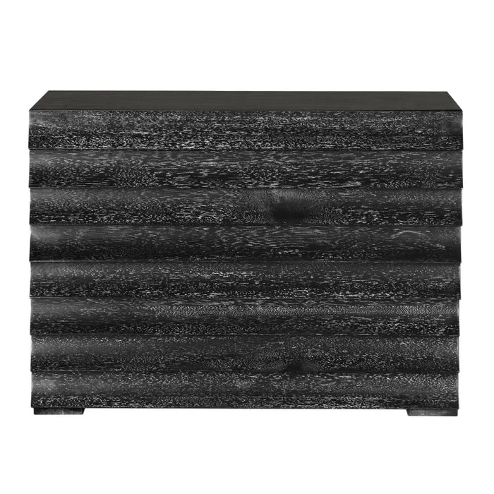 Noir Furniture - Frederico Console Table in Black Walnut - GCON445BKW - GreatFurnitureDeal