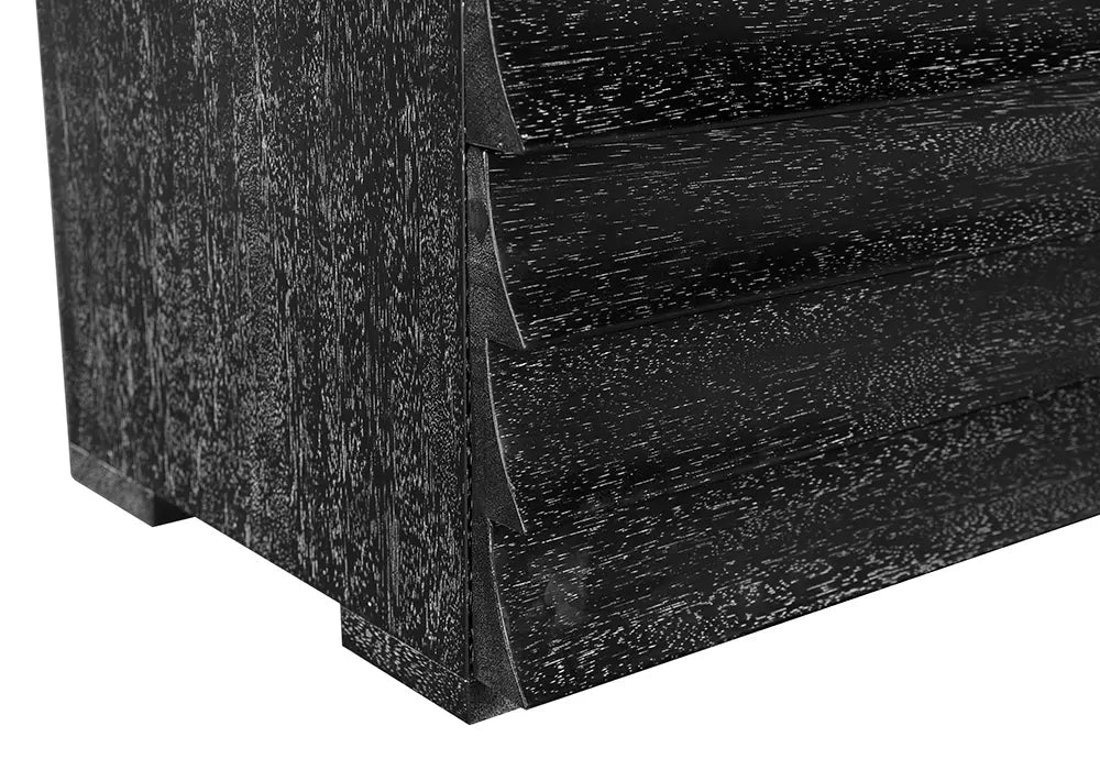 Noir Furniture - Frederico Console Table in Black Walnut - GCON445BKW - GreatFurnitureDeal