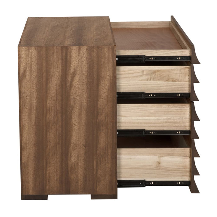 Noir Furniture - Frederico Console Table - GCON445DW - GreatFurnitureDeal