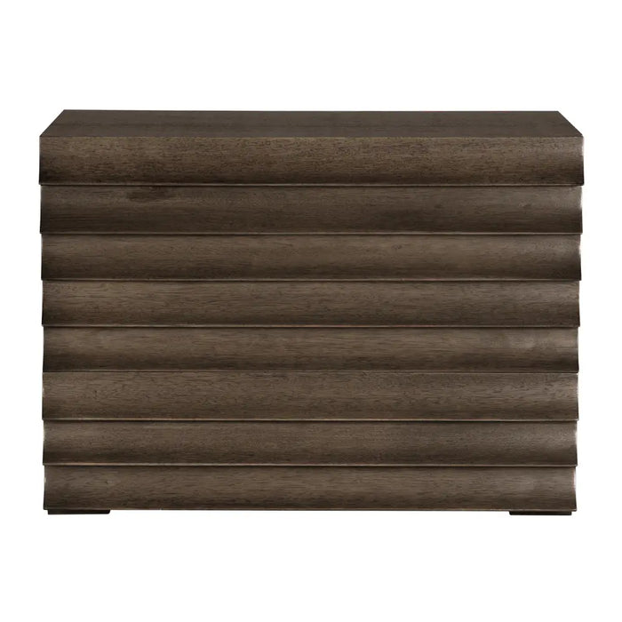 Noir Furniture - Frederico Console Table in Greige Walnut - GCON445GEW - GreatFurnitureDeal