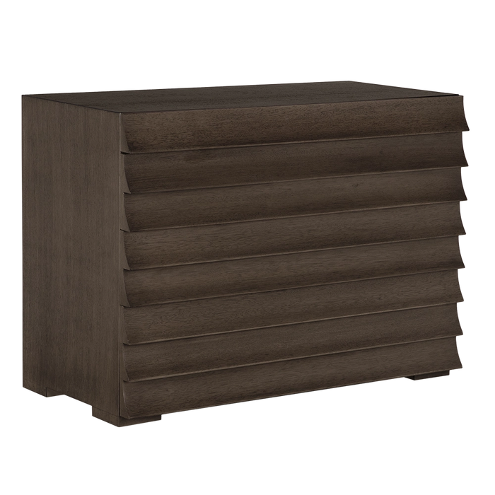 Noir Furniture - Frederico Console Table in Greige Walnut - GCON445GEW - GreatFurnitureDeal