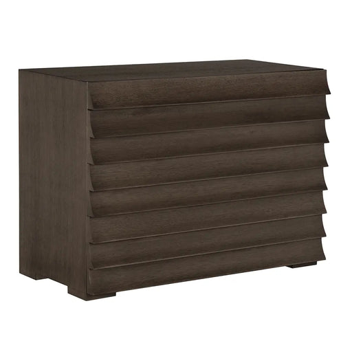 Noir Furniture - Frederico Console Table in Greige Walnut - GCON445GEW - GreatFurnitureDeal