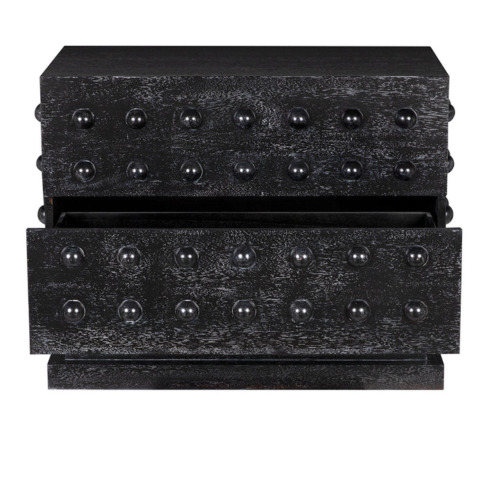 Noir Furniture - Didier Sideboard, Black Walnut - GCON449BKW - GreatFurnitureDeal