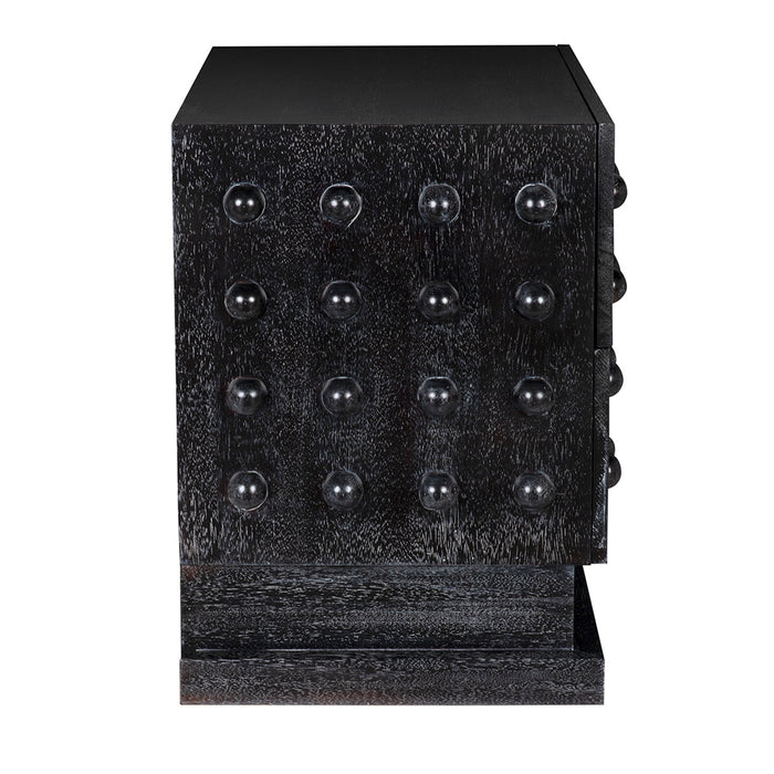 Noir Furniture - Didier Sideboard, Black Walnut - GCON449BKW - GreatFurnitureDeal