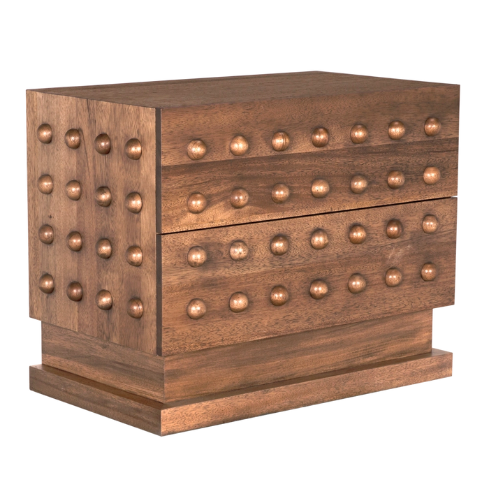 Noir Furniture - Didier Sideboard in Dark Walnut - GCON449DW - GreatFurnitureDeal