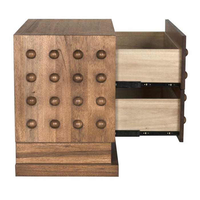 Noir Furniture - Didier Sideboard in Dark Walnut - GCON449DW - GreatFurnitureDeal