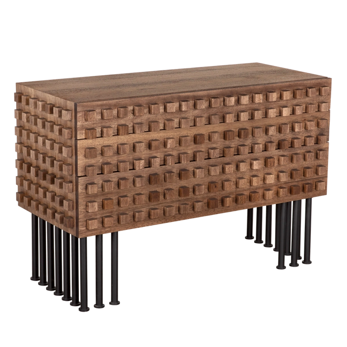 Noir Furniture - Wolfgang Sideboard in Dark Walnut - GCON450DW - GreatFurnitureDeal