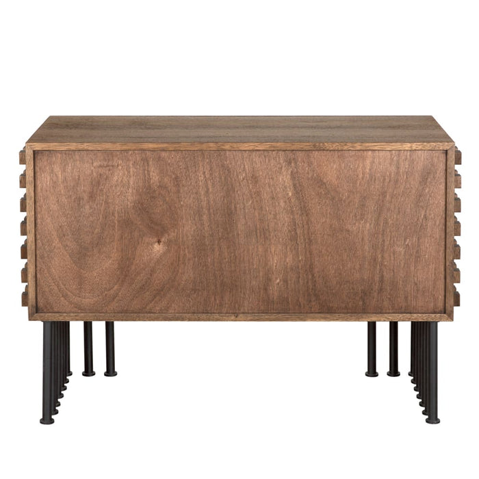 Noir Furniture - Wolfgang Sideboard in Dark Walnut - GCON450DW - GreatFurnitureDeal