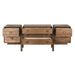 Noir Furniture - Minsk Sideboard in Dark Walnut - GCON451DW - GreatFurnitureDeal