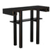 Noir Furniture - Uomo Console Table in Hand Rubbed Black - GCON452HB - GreatFurnitureDeal