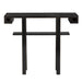 Noir Furniture - Uomo Console Table in Hand Rubbed Black - GCON452HB - GreatFurnitureDeal