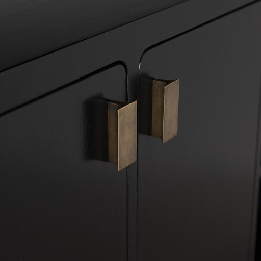 Noir Furniture - Kiss Dresser in Hand Rubbed Black - GDRE253HB - GreatFurnitureDeal