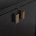 Noir Furniture - Kiss Dresser in Hand Rubbed Black - GDRE253HB - GreatFurnitureDeal