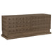 Noir Furniture - Didier Sideboard in Greige Walnut - GCON454GEW - GreatFurnitureDeal