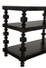 Noir Furniture - Maurice Console Table in Hand Rubbed Black - GCON455HB - GreatFurnitureDeal