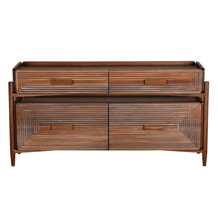 Noir Furniture - Savino Sideboard in Dark Walnut - GCON456DW - GreatFurnitureDeal