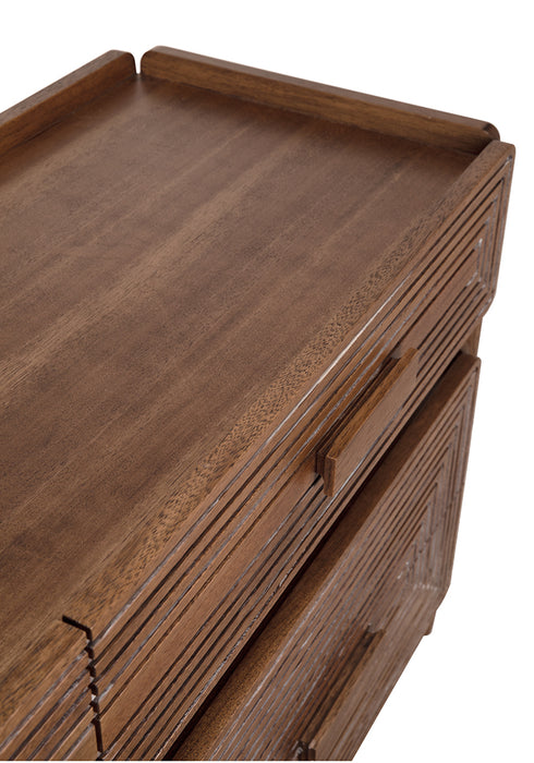 Noir Furniture - Savino Sideboard in Dark Walnut - GCON456DW - GreatFurnitureDeal