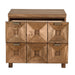 Noir Furniture - Musashi 2 Drawer Dresser Small in Dark Walnut - GCON458DW-1 - GreatFurnitureDeal