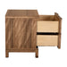 Noir Furniture - Musashi 2 Drawer Dresser Small in Dark Walnut - GCON458DW-1 - GreatFurnitureDeal