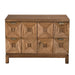 Noir Furniture - Musashi 2 Drawer Dresser Large in Dark Walnut - GCON458DW-2 - GreatFurnitureDeal