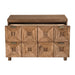Noir Furniture - Musashi 2 Drawer Dresser Large in Dark Walnut - GCON458DW-2 - GreatFurnitureDeal