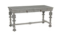 Noir Furniture - Portuguese Desk Small in Distressed Grey - GDES115DGR-S - GreatFurnitureDeal