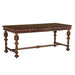 Noir Furniture - Portuguese Desk in Hand Rubbed Brown - GDES115HBR - GreatFurnitureDeal