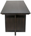 NOIR Furniture - Bridge Desk, Ebony Walnut - GDES180EB - GreatFurnitureDeal