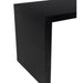 Noir Furniture - Manhattan Desk in Hand Rubbed Black - GDES189HB - GreatFurnitureDeal