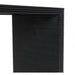 Noir Furniture - Manhattan Desk in Hand Rubbed Black - GDES189HB - GreatFurnitureDeal