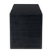 Noir Furniture - Manhattan Desk in Hand Rubbed Black - GDES189HB - GreatFurnitureDeal