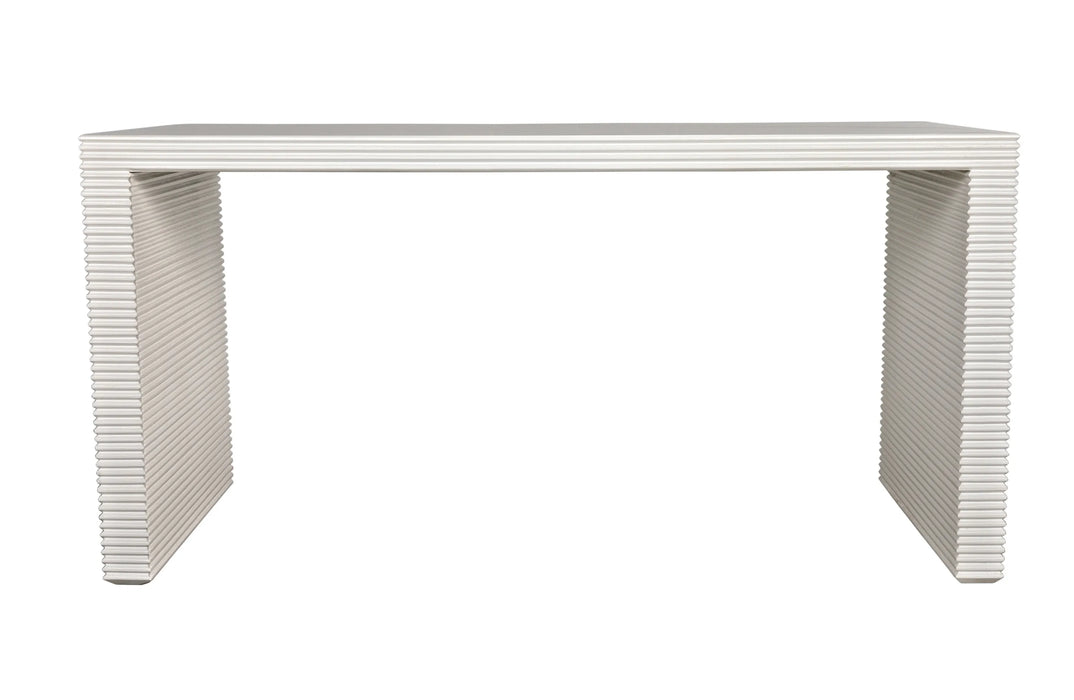 NOIR Furniture - Manhattan Desk, Solid White - GDES189SW - GreatFurnitureDeal