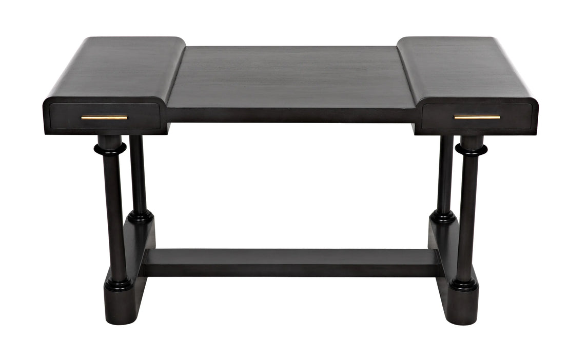 NOIR Furniture - Locarno Desk, Pale - GDES190P