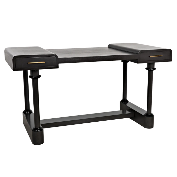 NOIR Furniture - Locarno Desk, Pale - GDES190P - GreatFurnitureDeal