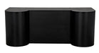 Noir Furniture - Concierge Desk in Hand Rubbed Black - GDES197MTB - GreatFurnitureDeal