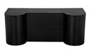 Noir Furniture - Concierge Desk in Hand Rubbed Black - GDES197MTB - GreatFurnitureDeal