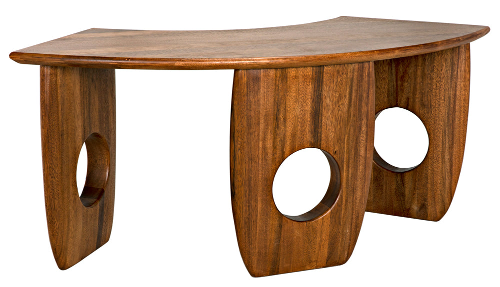 Noir Furniture - Lobster Desk in Dark Walnut - GDES199DW - GreatFurnitureDeal