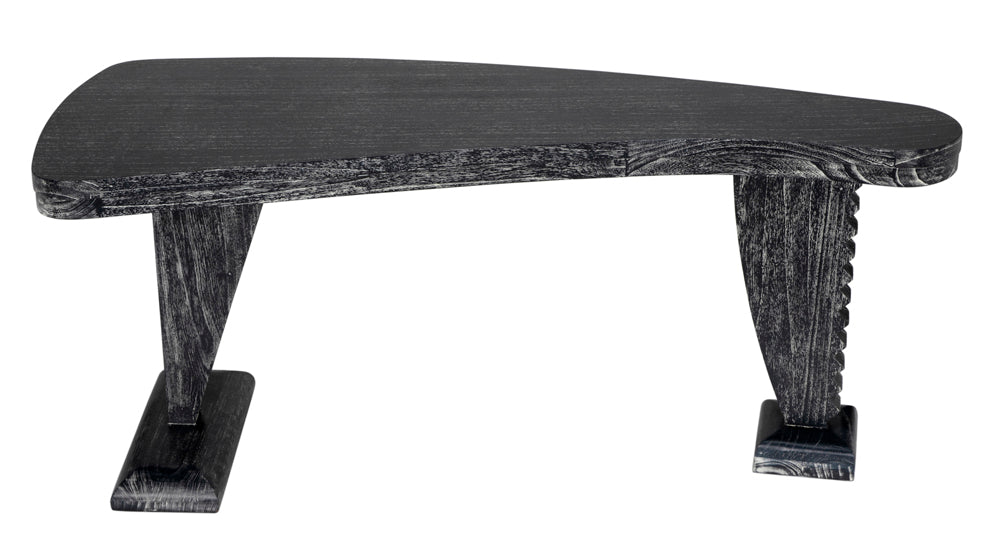 Noir Furniture - Zigmund Desk in Cinder Black - GDES201CB - GreatFurnitureDeal