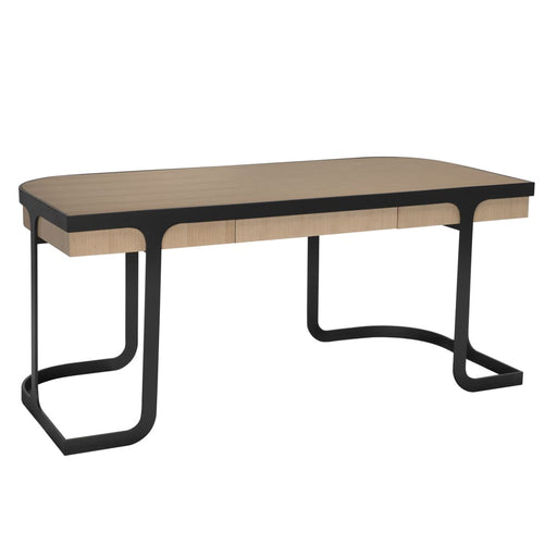 Noir Furniture - Hamilton Desk in White Oak - GDES207WO - GreatFurnitureDeal