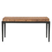 Noir Furniture - Memphis Desk in Dark Walnut and Black - GDES208DW - GreatFurnitureDeal