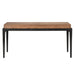 Noir Furniture - Memphis Desk in Dark Walnut and Black - GDES208DW - GreatFurnitureDeal
