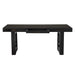 Noir Furniture - Kirk Desk in Hand Rubbed Black - GDES209HB - GreatFurnitureDeal