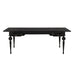 Noir Furniture - Kingsley Partner Desk in Hand Rubbed Black - GDES210HB - GreatFurnitureDeal