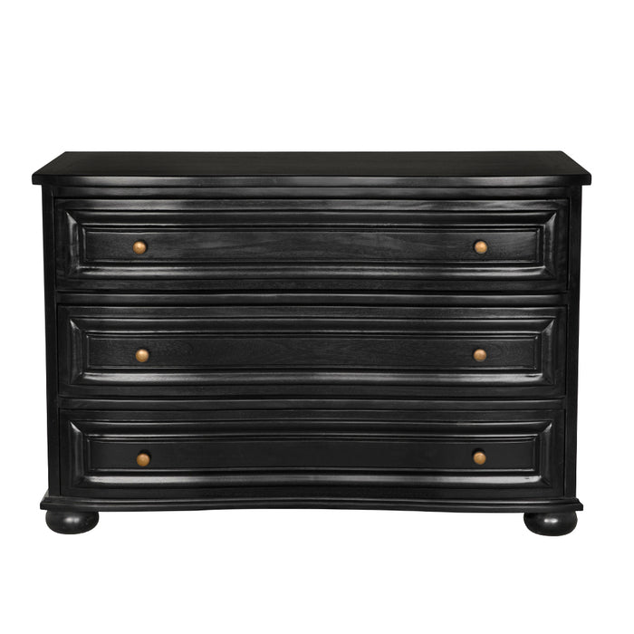 Noir Furniture - Lauren Dresser in Hand Rubbed Black - GDRE169HB - GreatFurnitureDeal