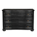 Noir Furniture - Lauren Dresser in Hand Rubbed Black - GDRE169HB - GreatFurnitureDeal
