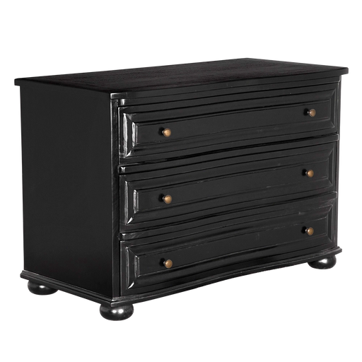 Noir Furniture - Lauren Dresser in Hand Rubbed Black - GDRE169HB - GreatFurnitureDeal