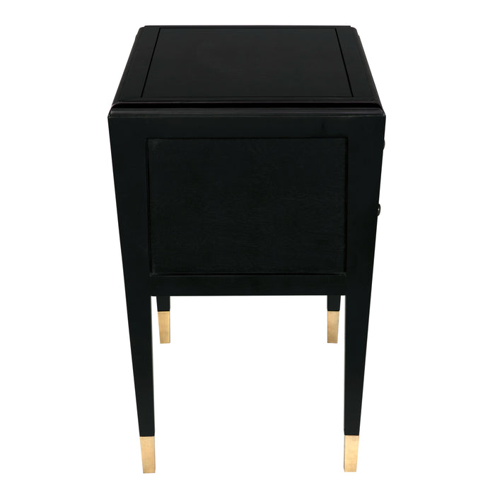 Noir Furniture - Grant Sideboard, Black - GDRE207B - GreatFurnitureDeal
