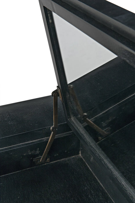 NOIR Furniture - Rhiana Dresser, Hand Rubbed Black - GDRE224HB