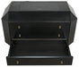 NOIR Furniture - Rhiana Dresser, Hand Rubbed Black - GDRE224HB - GreatFurnitureDeal